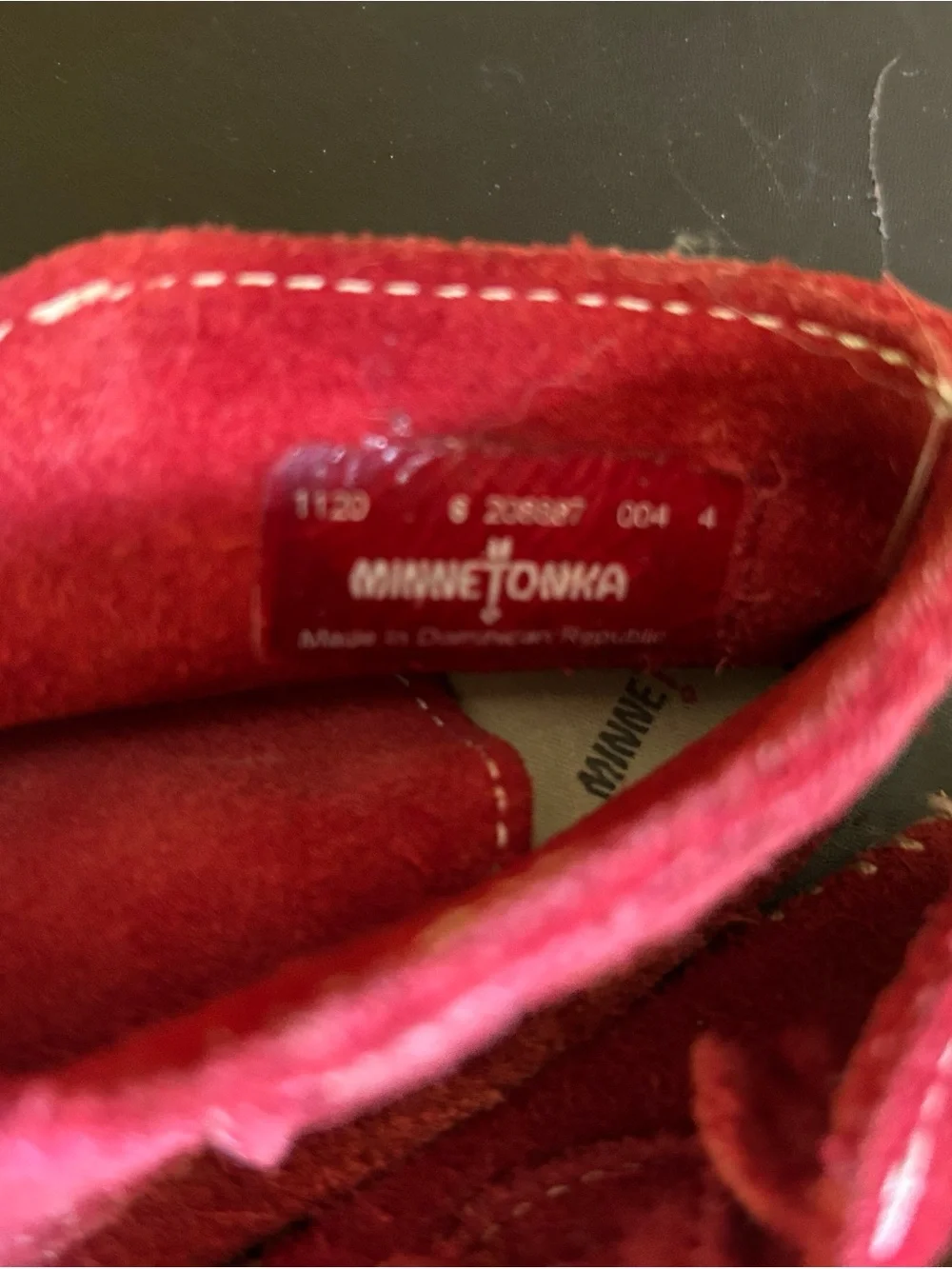 Minnetonka soft suede